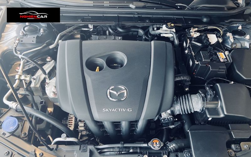 Mazda 3 2021 có động cơ SkyActiv - G mạnh mẽ tiết kiệm nhiên liệu