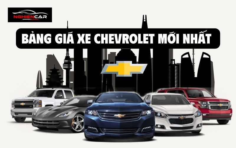 Bảng Giá Xe Chevrolet Lăn Bánh 4 - 7 Chỗ, Khuyến Mãi 09/2023