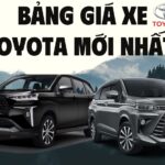 Bảng Giá Xe Toyota Lăn Bánh 4 - 7 Chỗ, Khuyến Mãi 10/2022