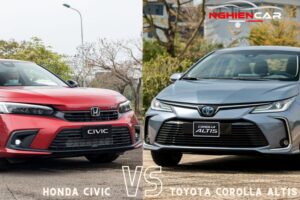 So Sánh Civic Và Altis: Đối Thủ Ngang Tầm Giá 2022