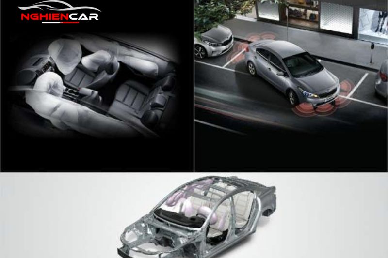 trang bị an toàn của Kia Cerato và Mazda 3