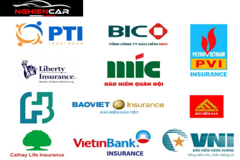 Danh sách các công ty bảo hiểm ô tô tại Việt Nam 