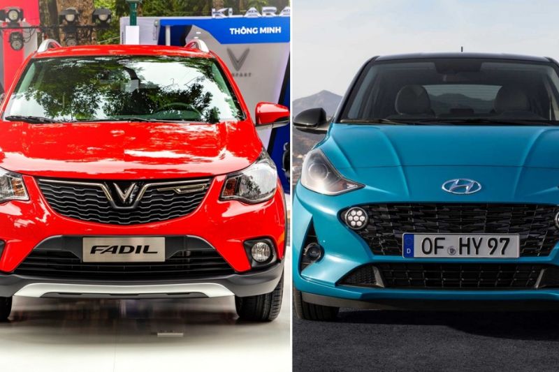 Nên chọn mua Vinfast Fadil hay Hyundai Grand i10?