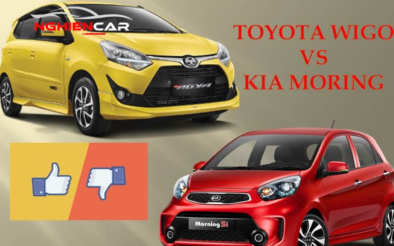 Nên mua Kia Morning hay Toyota Wigo?