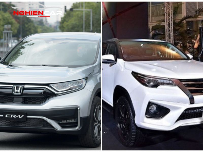 Nên mua Toyota Fortuner và Honda CR-V