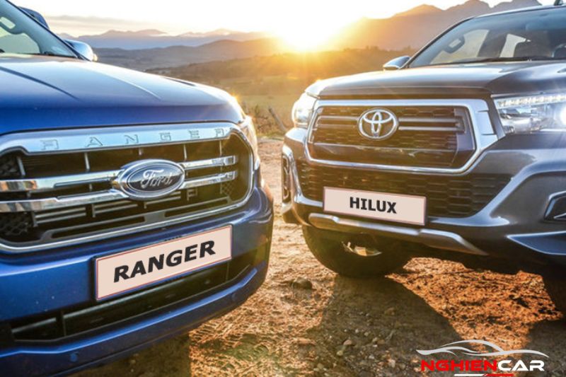 Nên mua Toyota Hilux hay Ford Ranger?