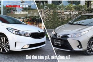 So sánh Kia Cerato và Vios: Đối thủ tầm giá, nên chọn ai?