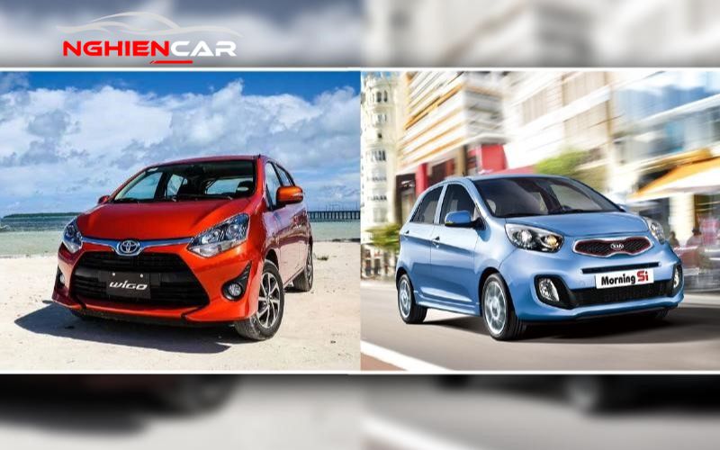 So sánh giá bán của Kia Morning và Toyota Wigo