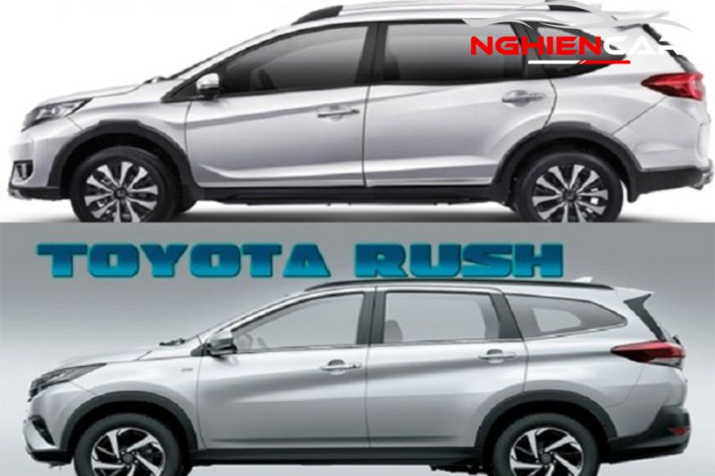 So sánh giá bán của Toyota Rush và Honda BRV 