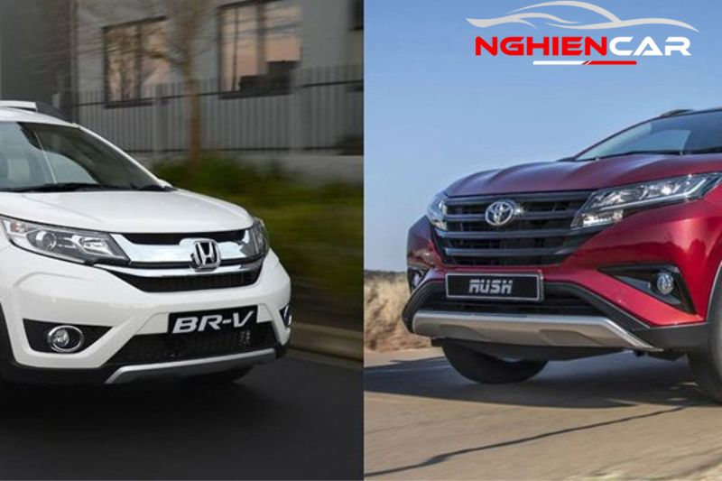 So sánh về thông số kỹ thuật động cơ Toyota Rush và Honda BRV