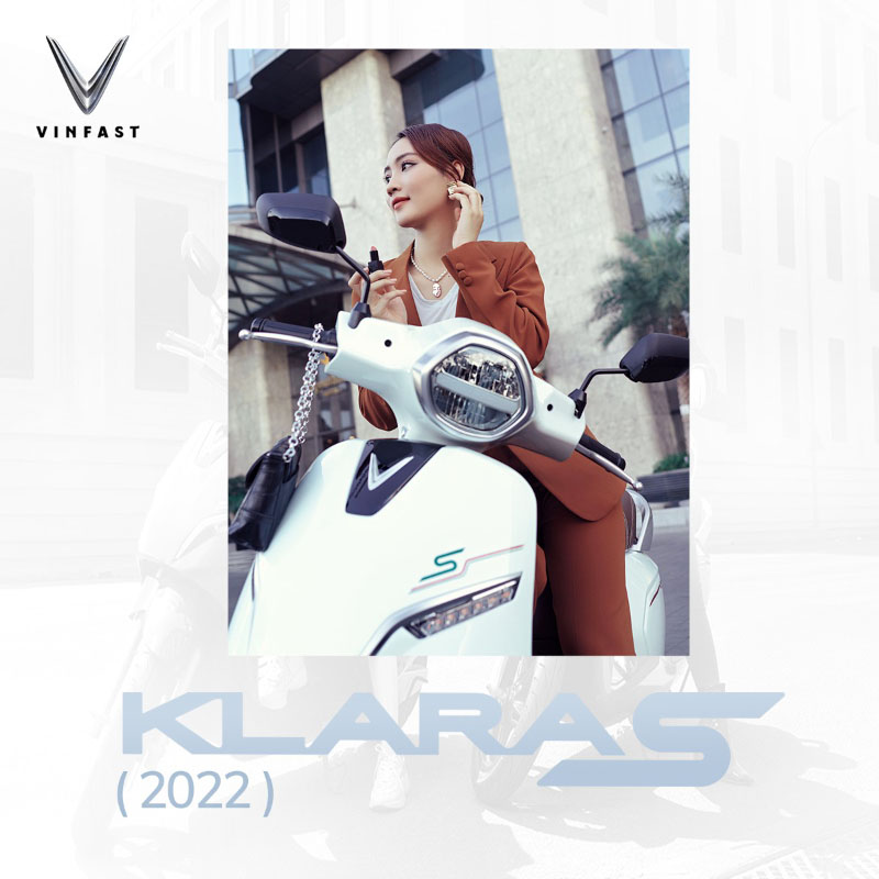 VinFast Klara S (2022) có thiết kế thanh lịch, thời thượng với 5 màu nổi bật